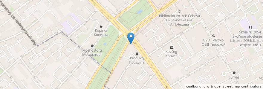 Mapa de ubicacion de Take and Wake en Russia, Distretto Federale Centrale, Москва, Центральный Административный Округ, Тверской Район.