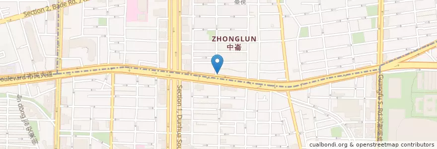 Mapa de ubicacion de 一品活蝦 en 臺灣, 新北市, 臺北市, 大安區.