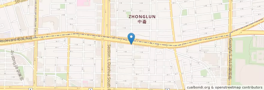 Mapa de ubicacion de 蜀辣川菜烤魚麻辣鍋 en Тайвань, Новый Тайбэй, Тайбэй, Даань.