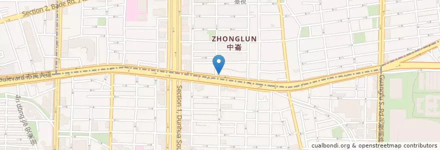 Mapa de ubicacion de 青春TAPAS en 臺灣, 新北市, 臺北市, 大安區.