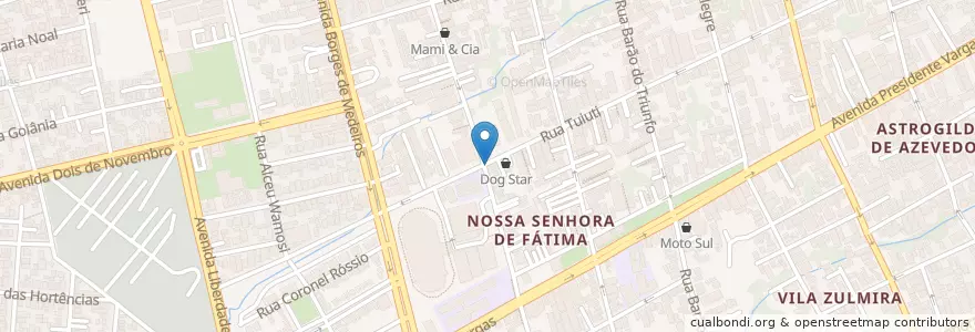 Mapa de ubicacion de Boteco do Sapo en Brésil, Région Sud, Rio Grande Do Sul, Região Geográfica Intermediária De Santa Maria, Região Geográfica Imediata De Santa Maria, Santa Maria.