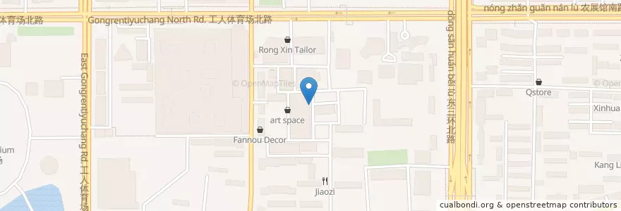 Mapa de ubicacion de The Local en China, Beijing, Hebei, Chaoyang District.