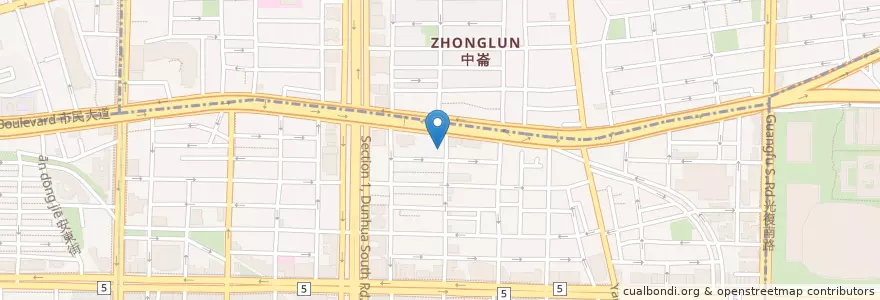 Mapa de ubicacion de ZEAL en تايوان, تايبيه الجديدة, تايبيه, 大安區.