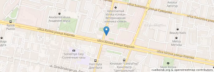Mapa de ubicacion de Primavera en Rusya Federasyonu, Центральный Федеральный Округ, Kaluga Oblastı, Городской Округ Калуга.