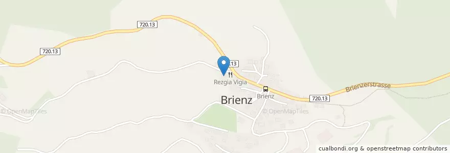 Mapa de ubicacion de Rezgia Vigia en スイス, Graubünden/Grigioni/Grischun, Albula, Albula/Alvra.