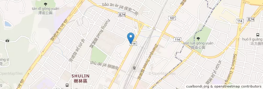 Mapa de ubicacion de 喜悅診所成人兒童身心精神科 en 臺灣, 新北市, 樹林區.