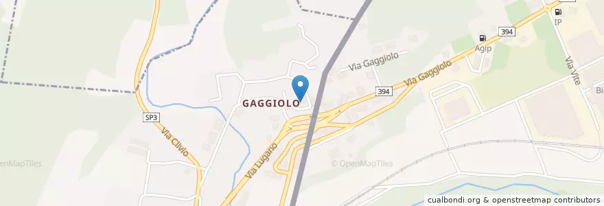 Mapa de ubicacion de Il Segreto en Itália, Lombardia, Varese, Comunità Montana Del Piambello, Cantello.