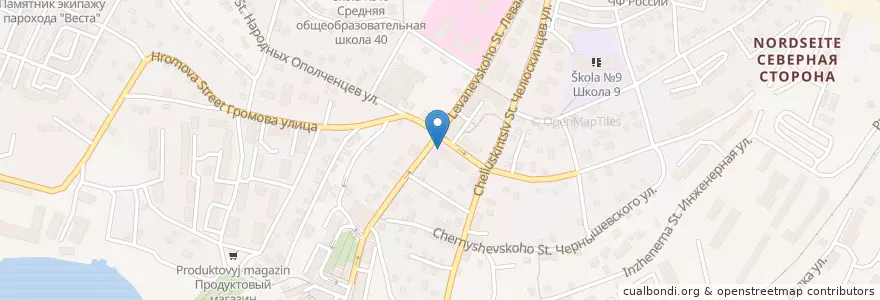 Mapa de ubicacion de РНКБ № 126 en Russia, South Federal District, Sevastopol, Sevastopol, Нахимовский Район, Нахимовский Округ.