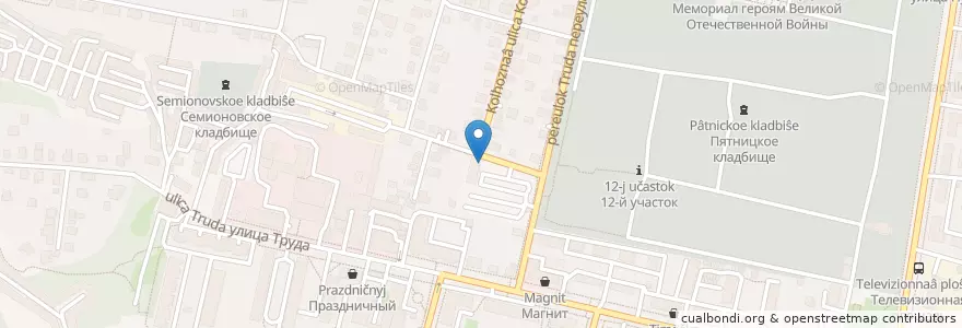 Mapa de ubicacion de Gryazi.net en Rusia, Центральный Федеральный Округ, Калужская Область, Городской Округ Калуга.