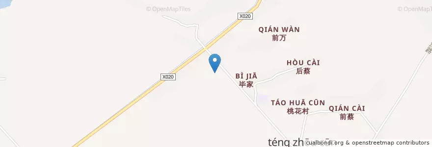 Mapa de ubicacion de 扬子洲镇 en China, Jiangxi, Nanchang, Donghu District, 扬子洲镇.