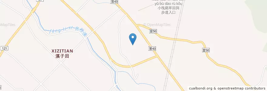 Mapa de ubicacion de 苑裡鎮 en تايوان, مقاطعة تايوان, 苗栗縣, 苑裡鎮.