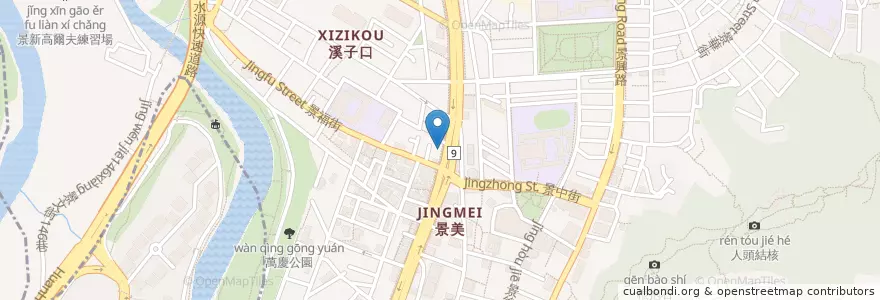 Mapa de ubicacion de 大群動物醫院 en تایوان, 新北市, تایپه, 文山區.