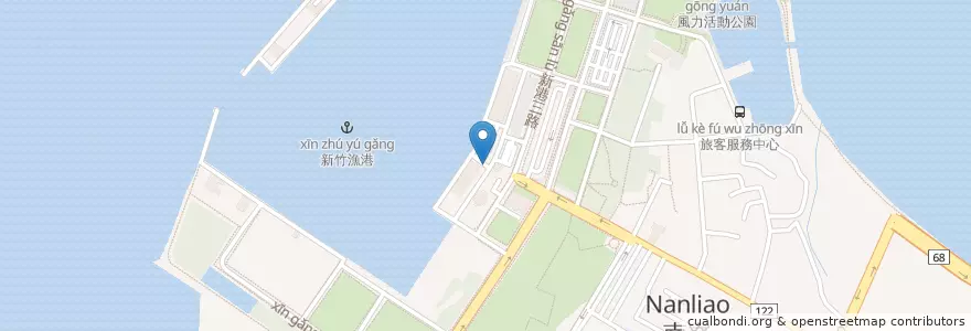 Mapa de ubicacion de 停車場出口 en تايوان, 北區.