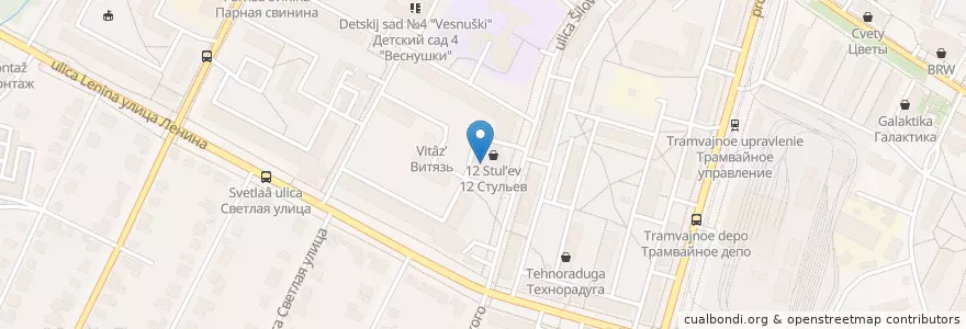 Mapa de ubicacion de Семейный доктор en Rusland, Centraal Federaal District, Oblast Moskou, Коломенский Городской Округ.