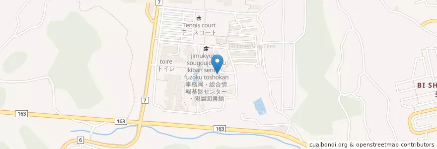 Mapa de ubicacion de 女子トイレ en Japon, Préfecture De Nara, 生駒市.