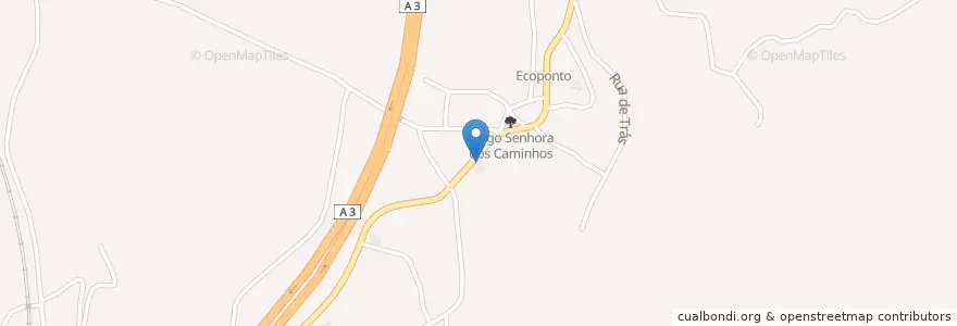 Mapa de ubicacion de Junta de Freguesia de Covelas en ポルトガル, ノルテ, Área Metropolitana Do Porto, Porto, Trofa, Covelas.