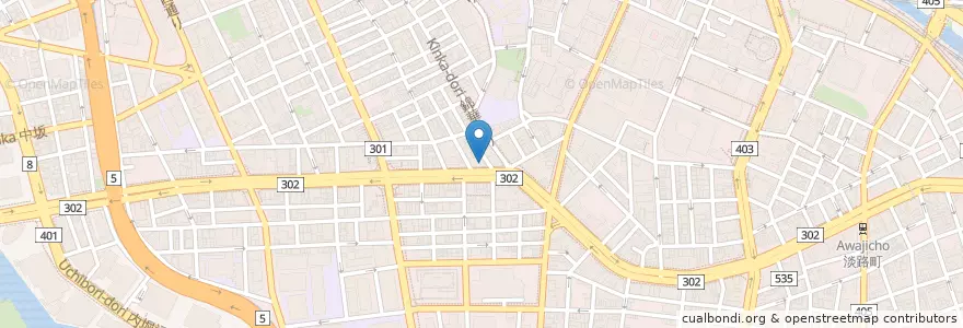 Mapa de ubicacion de カルビ空 en Japonya, 東京都, 千代田区.