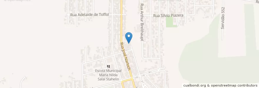 Mapa de ubicacion de CMEI Márcio Mauro Marcatto Filho en 巴西, 南部, 圣卡塔琳娜, Região Geográfica Intermediária De Joinville, Microrregião De Joinville, Jaraguá Do Sul.
