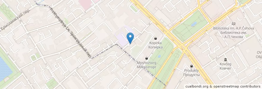 Mapa de ubicacion de Neopharm en Russia, Central Federal District, Moscow, Central Administrative Okrug, Tverskoy District.