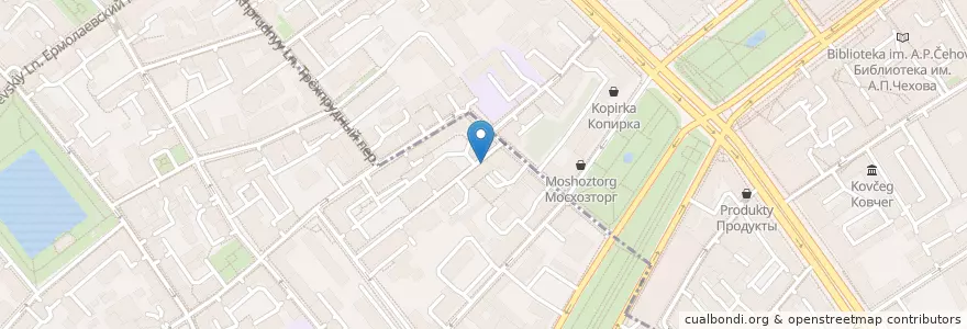 Mapa de ubicacion de СтомАвеню en Rusia, Distrito Federal Central, Москва, Distrito Administrativo Central, Тверской Район.