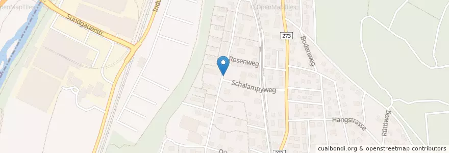 Mapa de ubicacion de Arlesheim Mattweg en スイス, Basel-Landschaft, Bezirk Arlesheim, Münchenstein.