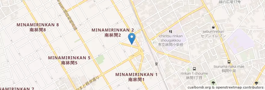 Mapa de ubicacion de イーサン食堂 en Japon, Préfecture De Kanagawa, 大和市.
