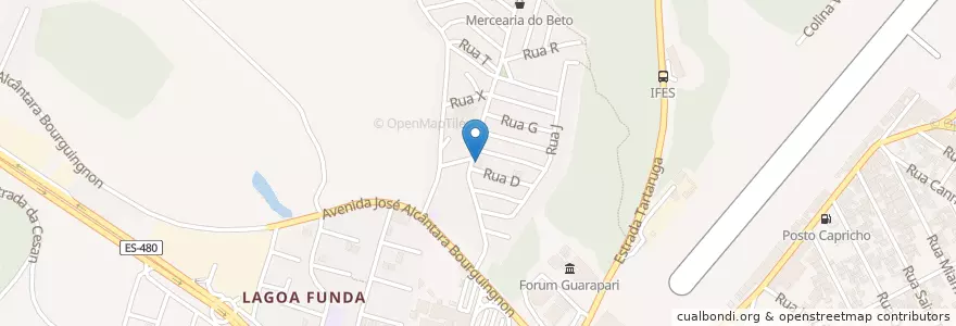 Mapa de ubicacion de Unidade de Saúde Jader Avelar Boghi en Бразилия, Юго-Восточный Регион, Эспириту-Санту, Microrregião Guarapari, Região Geográfica Intermediária De Vitória, Guarapari, Região Metropolitana Da Grande Vitória.