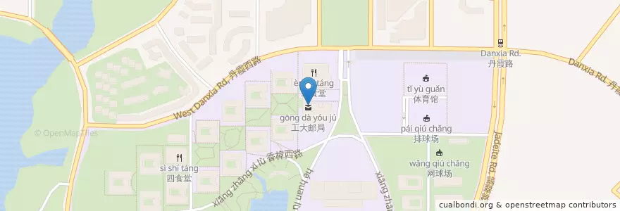 Mapa de ubicacion de 邮政银行 en China, Anhui, Hefei, 蜀山区 (Shushan), 合肥市区, 合肥经济技术开发区, 芙蓉社区.