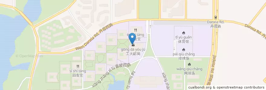 Mapa de ubicacion de 工大邮局 en Китай, Аньхой, Хэфэй, 蜀山区 (Shushan), 合肥市区, 合肥经济技术开发区, 芙蓉社区.