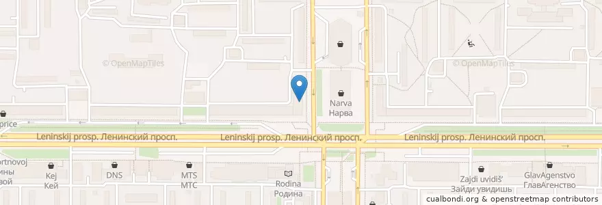 Mapa de ubicacion de Pizza Italiano en Russia, Northwestern Federal District, Leningrad Oblast, Saint Petersburg, Кировский Район, Округ Княжево.
