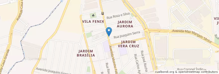 Mapa de ubicacion de Central Pizza en Brazil, Southeast Region, São Paulo, Região Geográfica Intermediária De São Paulo, Região Metropolitana De São Paulo, Região Imediata De São Paulo, São Bernardo Do Campo.