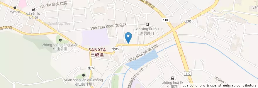 Mapa de ubicacion de 進安大藥局 en Taiwan, New Taipei, Sanxia District.