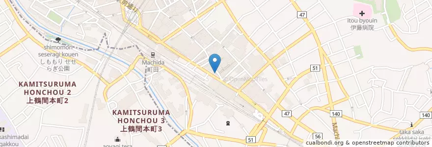 Mapa de ubicacion de 杉山整形外科 en 日本, 東京都, 町田市.