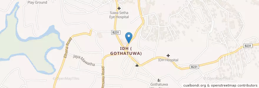 Mapa de ubicacion de Sampath Bank en 斯里蘭卡, 西部省, කොළඹ දිස්ත්‍රික්කය.