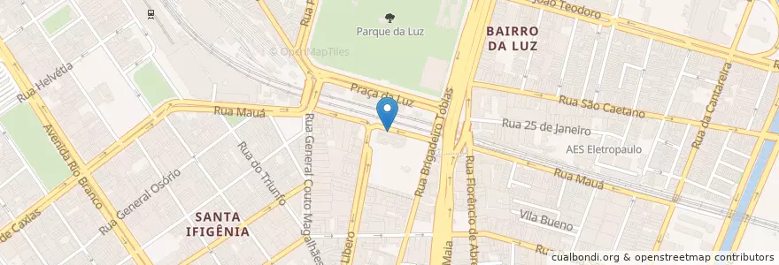 Mapa de ubicacion de Casa da Luz en ブラジル, 南東部地域, サンパウロ, Região Geográfica Intermediária De São Paulo, Região Metropolitana De São Paulo, Região Imediata De São Paulo, サンパウロ.