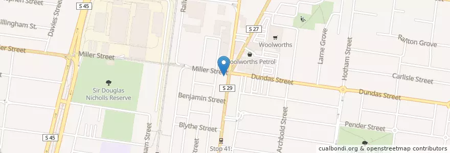 Mapa de ubicacion de JKA Shotukan Karate en 오스트레일리아, Victoria, City Of Darebin.