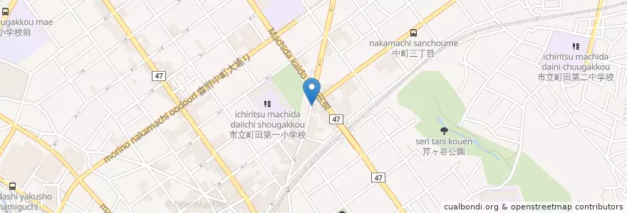 Mapa de ubicacion de カレーのモコモコ en Giappone, Tokyo, 町田市.