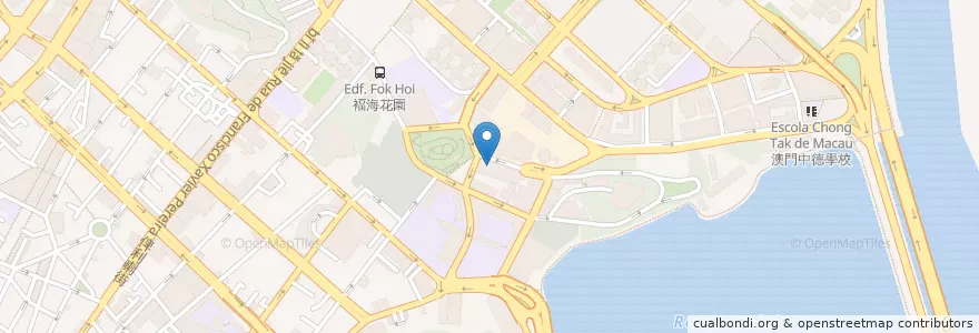 Mapa de ubicacion de Auto-Silo do Edifício da Direcção dos Serviços para os Assuntos de Tráfego en China, Macau, Cantão, Macau, 珠海市, 香洲区, Nossa Senhora De Fátima.