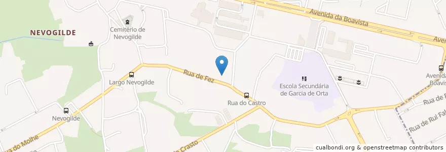 Mapa de ubicacion de Aldoar, Foz do Douro e Nevogilde en البرتغال, المنطقة الشمالية (البرتغال), Área Metropolitana Do Porto, بورتو, بورتو, Aldoar, Foz Do Douro E Nevogilde.