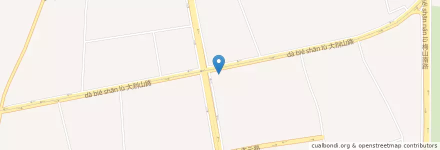 Mapa de ubicacion de 新华书店 en الصين, آنهوي, لوان, 裕安区 (Yu'an), 六安市区, 小华山街道.