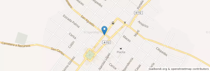 Mapa de ubicacion de Notaría en کوبا, Cienfuegos, Palmira.
