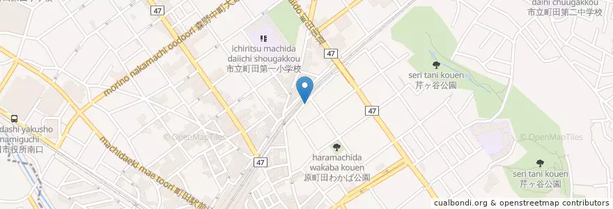 Mapa de ubicacion de いぶし銀 en 일본, 도쿄도, 町田市.