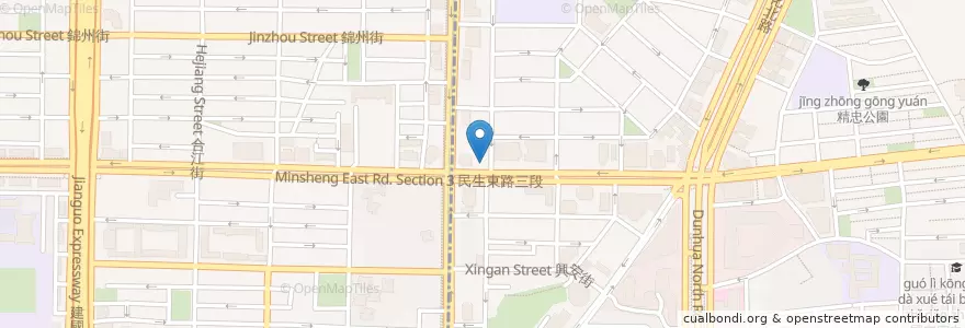 Mapa de ubicacion de 星巴克 en Taïwan, Nouveau Taipei, Taipei, District De Songshan.