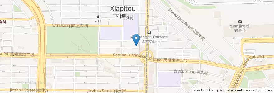 Mapa de ubicacion de 非比教會 en Taiwan, 新北市, Taipei, 松山區.