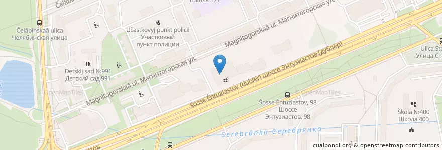 Mapa de ubicacion de Ай-да суши en Rusia, Distrito Federal Central, Москва, Восточный Административный Округ, Район Ивановское.