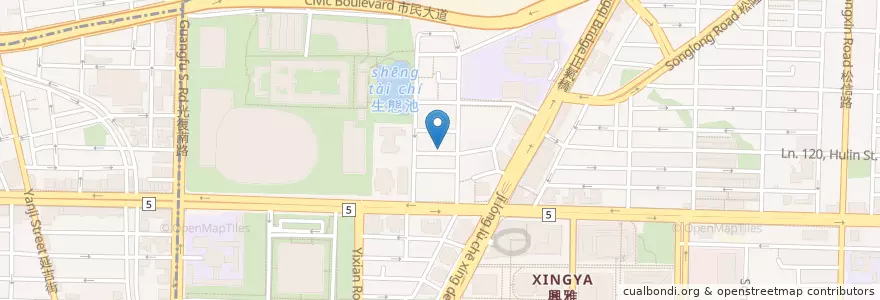 Mapa de ubicacion de 金鼎港式燒臘 en 臺灣, 新北市, 臺北市, 信義區.