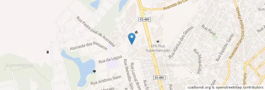 Mapa de ubicacion de Faculdade de Direito de Guarapari en 브라질, 남동지방, 이스피리투산투, Microrregião Guarapari, Região Geográfica Intermediária De Vitória, Guarapari, Região Metropolitana Da Grande Vitória.