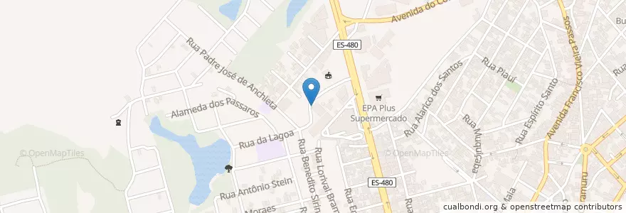 Mapa de ubicacion de Faculdades Integradas Padre Anchieta de Guarapari en ブラジル, 南東部地域, エスピリト サント, Microrregião Guarapari, Região Geográfica Intermediária De Vitória, Guarapari, Região Metropolitana Da Grande Vitória.
