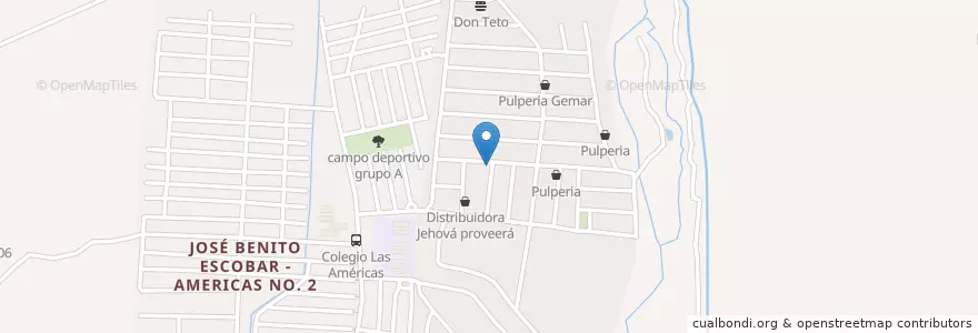Mapa de ubicacion de Farmacia Marbelli en نيكاراجوا, Departamento De Managua, Managua (Municipio).