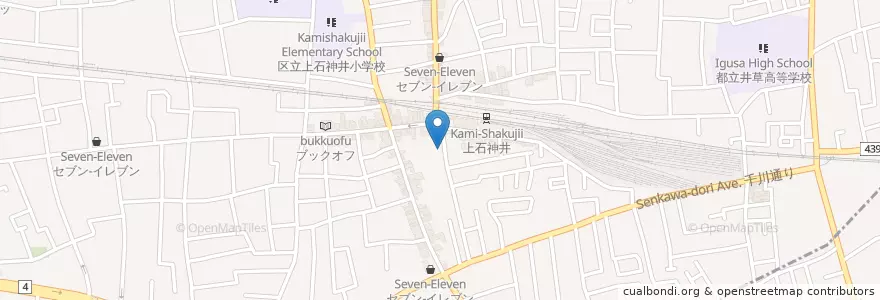 Mapa de ubicacion de 八剣伝 en اليابان, 東京都, 練馬区.